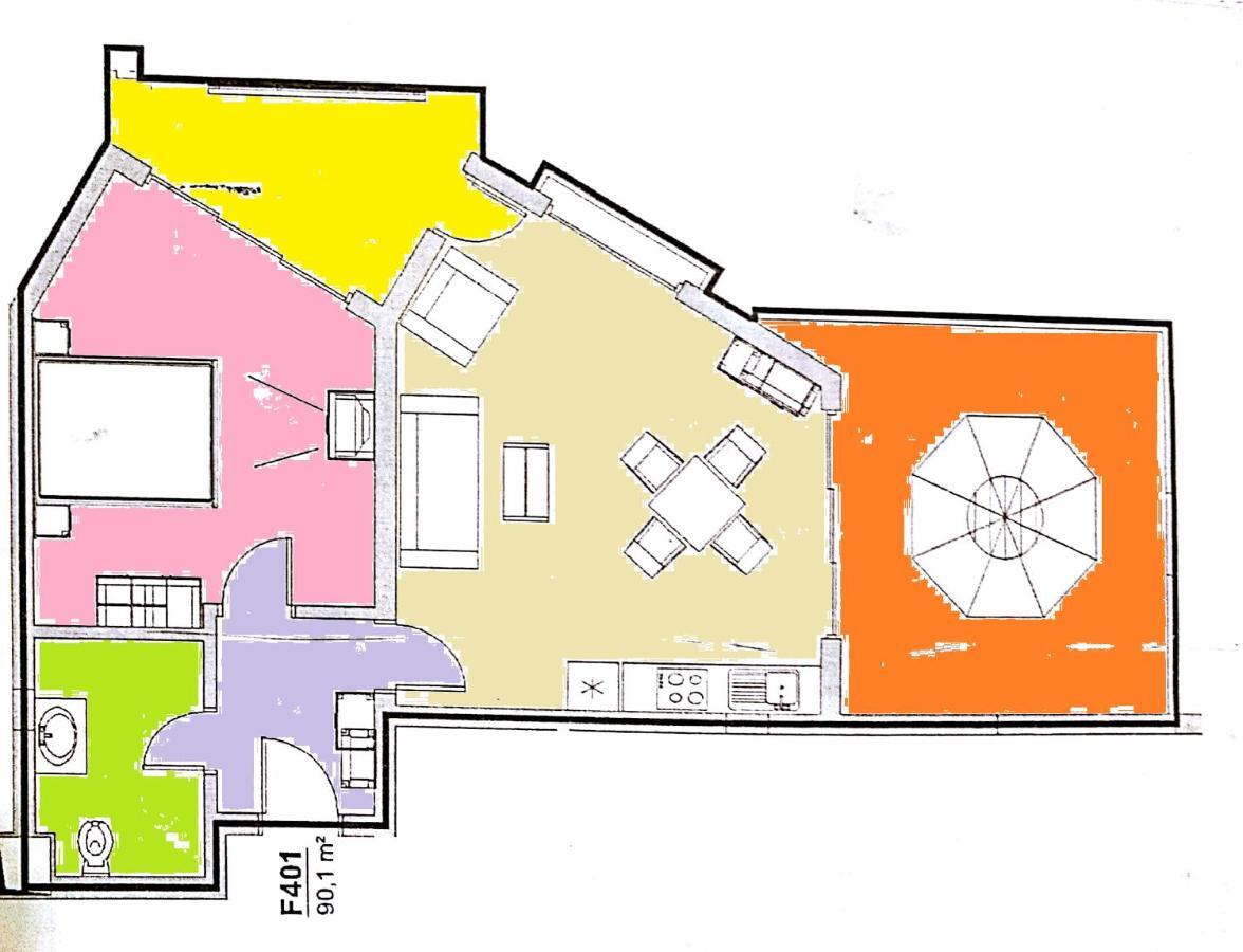 Akb Apartment Sea View Akheloj Rom bilde
